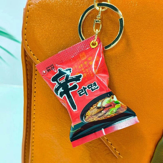 Ramen Instant Noodles Keychain